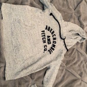 Abercrombie and Fitch || grey hoodie